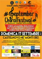 Locandina September Choral Festival 2017